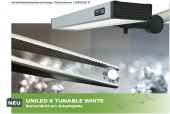 UNILED II Gelenkarm TUNABLE WHITE, 3000K-6500K Inkl. Tischklemme und Steckernetzteil     /    Zubehör  UNILED II Gelenkarm